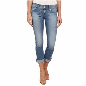 Hudson Ginny Straight Ankle Cuff Jeans